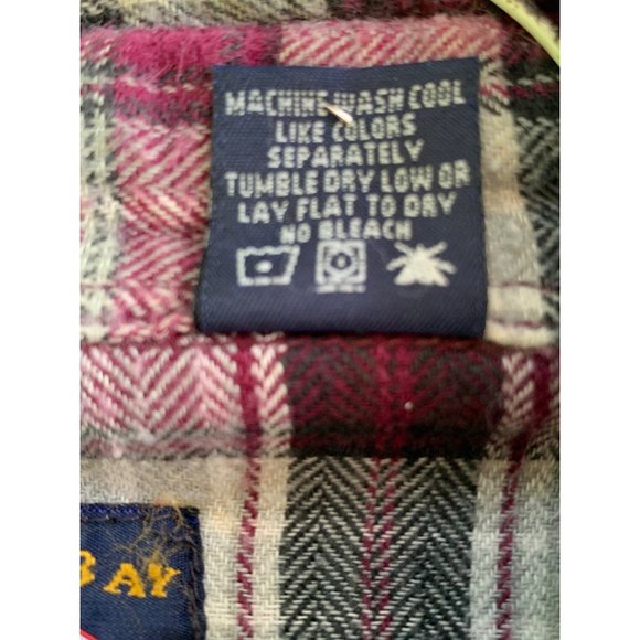 Men’s Falcon Bay Checked Long Sleeve Flannel Shirt SZ XLT - Picture 5 of 6